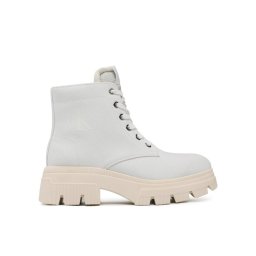 Calvin Klein Jeans Bakancs Chunky Boot Vintange Tongue YW0YW00947 Fehér