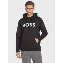 Boss Pulóver Welegox 50483453 Fekete Regular Fit