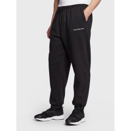 Calvin Klein Jeans Melegítő alsó J30J322925 Fekete Relaxed Fit