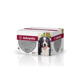 Advantix spot on - rácsepegtető oldat 40-60 kg közötti kutyáknak A.U.V. (24x 6 ml)