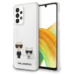 Karl Lagerfeld Transparent Karl & Choupette Samsung Galaxy A33 5G telefontok (átlátszó)