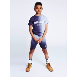 Timberland Póló T25T96 S Sötétkék Regular Fit