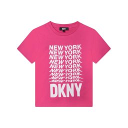 DKNY Póló D35S76 S Rózsaszín Regular Fit