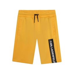 Karl Lagerfeld Kids Sport rövidnadrág Z24153 S Sárga Regular Fit