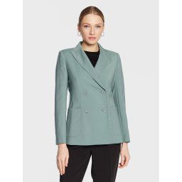 Weekend Max Mara Zakó Nervoso 23504104 Zöld Regular Fit