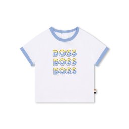 Boss Póló J05A07 S Fehér Regular Fit