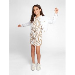 MICHAEL KORS KIDS Farmer kabát R16126 S Fehér Regular Fit