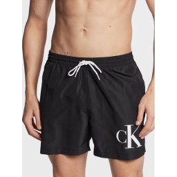 Calvin Klein Swimwear Úszónadrág KM0KM00849 Fekete Regular Fit