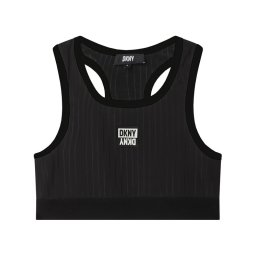 DKNY Felső D35S91 S Fekete Regular Fit