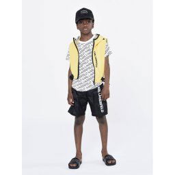 Karl Lagerfeld Kids Póló Z25395 S Fehér Regular Fit