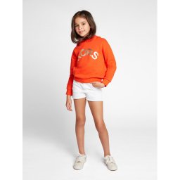 MICHAEL KORS KIDS Farmer rövidnadrág R14139 S Fehér Regular Fit
