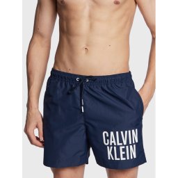 Calvin Klein Swimwear Úszónadrág KM0KM00794 Sötétkék Regular Fit