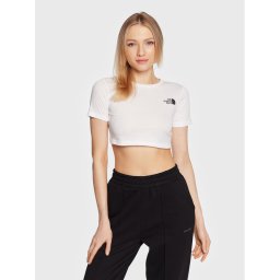 The North Face Póló Simple Dome NF0A82EC Fehér Regular Fit