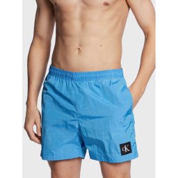 Calvin Klein Swimwear Úszónadrág KM0KM00819 Kék Regular Fit