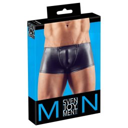 Svenjoyment - cipzáras férfi boxer (fekete)