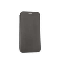 Xiaomi Redmi 8A Ívelt notesz tok fekete