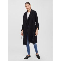 Vero Moda Viharkabát Bella 10252979 Fekete Relaxed Fit