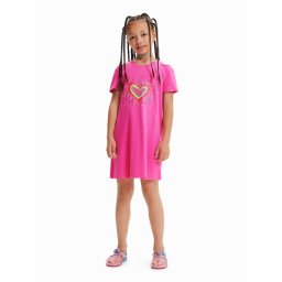 Desigual Hétköznapi ruha 23SGVK09 Rózsaszín Regular Fit