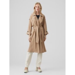 Vero Moda Viharkabát Bella 10252979 Bézs Relaxed Fit