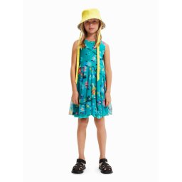 Desigual Hétköznapi ruha 23SGVK21 Kék Regular Fit