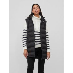 Vila Mellény Trish 14085934 Fekete Regular Fit