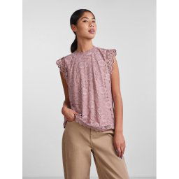 Pieces Blúz 17120454 Rózsaszín Regular Fit