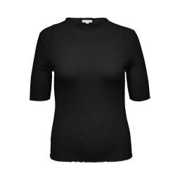ONLY Carmakoma Blúz 15286270 Fekete Regular Fit