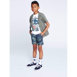 Timberland Póló T25T88 S Fehér Regular Fit
