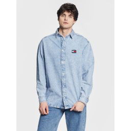 Tommy Jeans Farmering Graphic Archive DM0DM15625 Kék Relaxed Fit