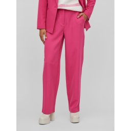 Vila Szövet nadrág Kamma 14083468 Rózsaszín Wide Leg