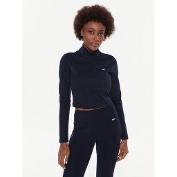 Tommy Hilfiger Technikai pulóver S10S101580 Sötétkék Slim Fit