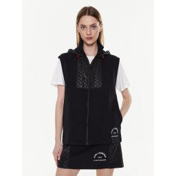 KARL LAGERFELD Mellény Monogram 225W1809 Fekete Regular Fit