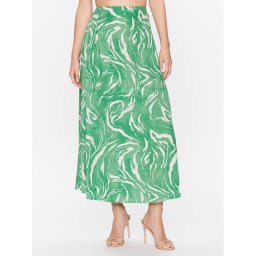 Selected Femme Maxi szoknya 16089032 Zöld Regular Fit