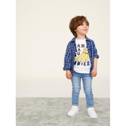 NAME IT Póló 13215209 Fehér Regular Fit