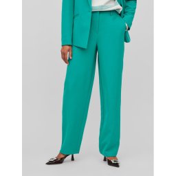 Vila Szövet nadrág Kamma 14083468 Zöld Wide Leg
