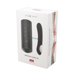 KIIROO TITAN ÉS PEARL 2 - INTERAKTÍV MASZTURBÁTOR ÉS VIBRÁTOR SZETT.