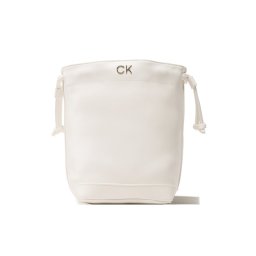 Calvin Klein Jeans Táska Re-Lock Drawstring Bag Mini K60K610450 Fehér