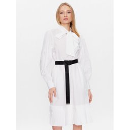 KARL LAGERFELD Hétköznapi ruha 226W1302 Fehér Regular Fit
