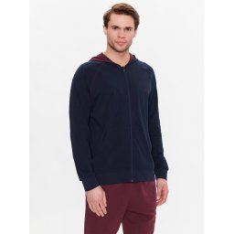 Boss Pulóver 50469581 Sötétkék Regular Fit