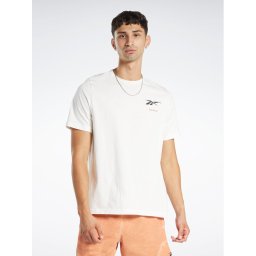 Reebok Póló Reebok Basketball Court Top T-Shirt HN5804 Fehér Relaxed Fit