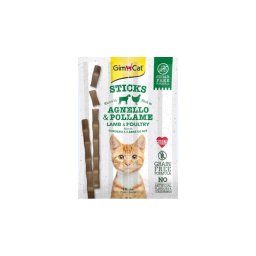GimCat Sticks bárány és baromfi 4 x 5 g