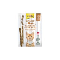 GimCat Sticks pulyka és nyúl 4 x 5 g