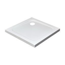 Modena Slim szögletes alacsony akril zuhanytálca, 90x90x5,5 cm-es méretben