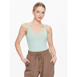 United Colors Of Benetton Felső 3ZQM1H291 Zöld Slim Fit