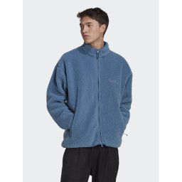 adidas Átmeneti kabát Reclaim Sherpa Jacket HK2770 Kék Regular Fit