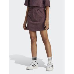 adidas Miniszoknya adicolor Classics Suede HM1687 Bordó Slim Fit