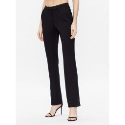 KARL LAGERFELD Szövet nadrág 225W1000 Fekete Flare Fit