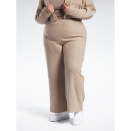 Reebok Melegítő alsó Reebok Classics Reverse Fleece Wide Leg Joggers (Plus Size) IB4453 Barna