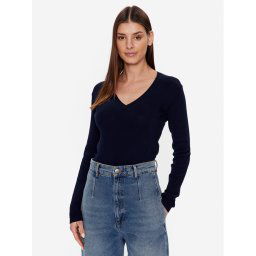 United Colors Of Benetton Sweater 1091D4625 Sötétkék Regular Fit
