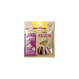 Gimborn Gimdog SNACK PURE FILETS KACSA+ZÖLD TEA 60G